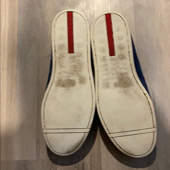 Prada suede slip on sneakers shoes - Picture 4 of 4